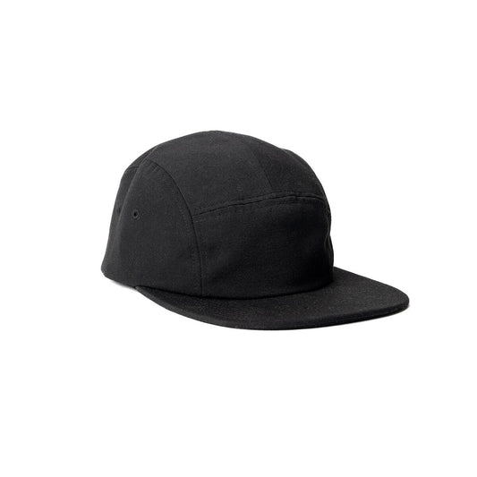 recycled-poly-flat-brim-5-panel-hat-b5 Web_PDP-FlatBrim5PanelHat_Studio_Front_Black.jpg